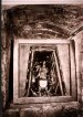 Statua di Santa Barbara nel sottosuolo. (da archivio Pier Angelo Niosi)