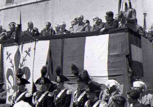 La commemorazione dei minatori caduti (Foto Corrado Banchi)