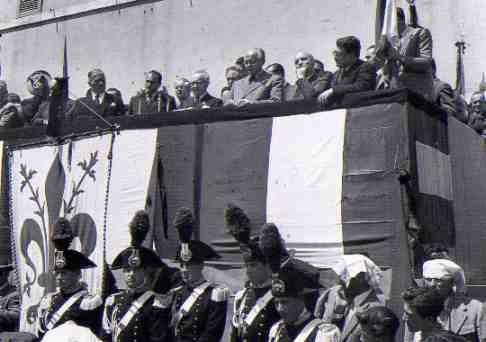 La commemorazione dei minatori caduti (Foto Corrado Banchi)